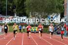 Decathlon 100 metres, 2024 EAP International Combined events, Hewcham, Northumberland.  Photo: David T. Hewitson/Sports for All Pics